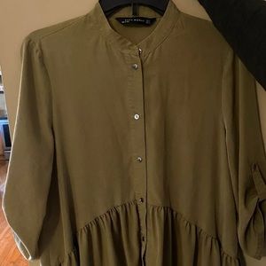 Zara shirt dress